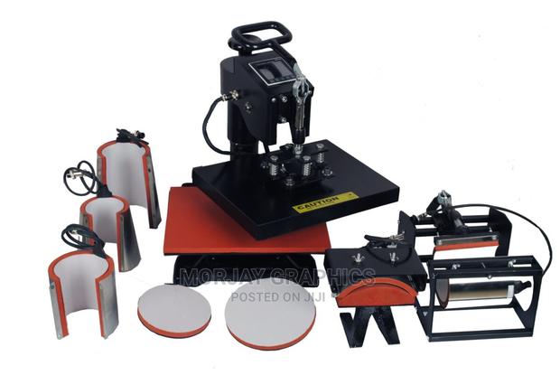 Combo Heatpress Machine 8 in 1