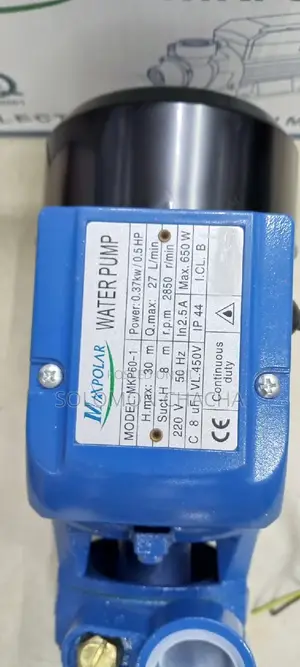 MAXPOLAR 0.5HP H.MAX:30m 27 L/Min Booster Water Pump