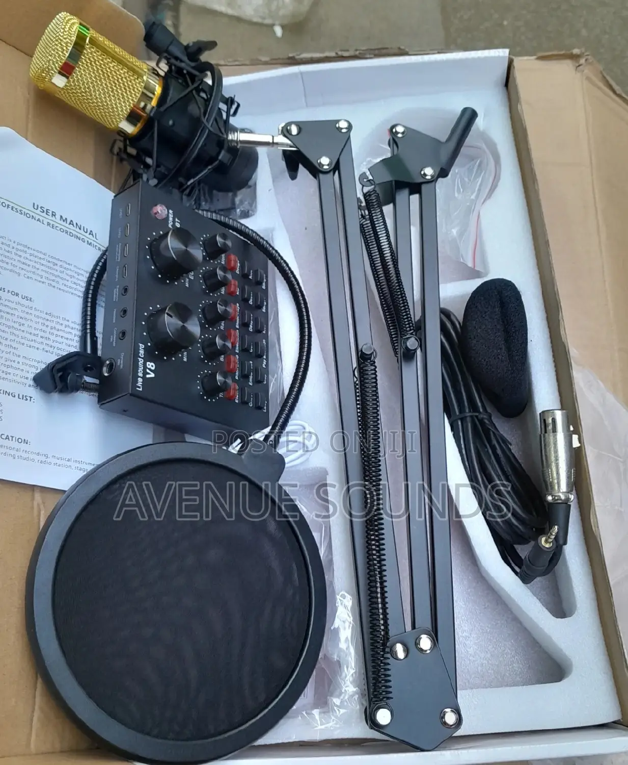 Live Podcast Recording Kit