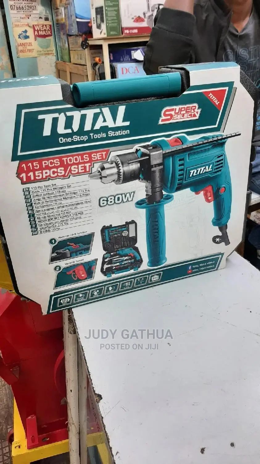 Total Drill Set 115pcs