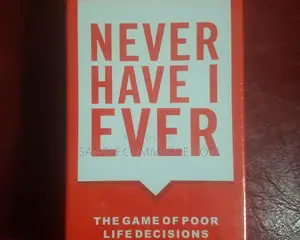 Never Have I Ever Cards Party Game