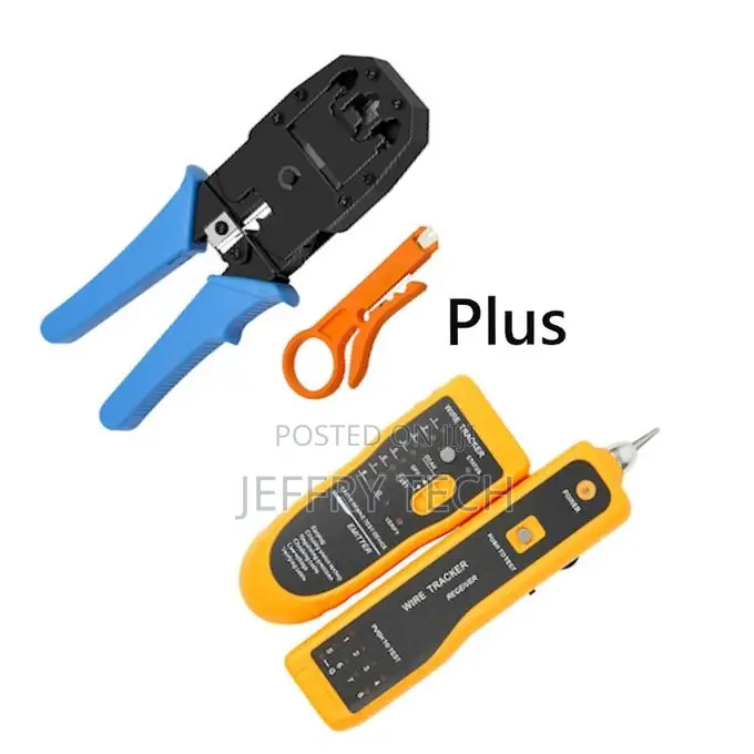 AICO RJ45 Network Crimping Tool, Cable Tester, Stripper