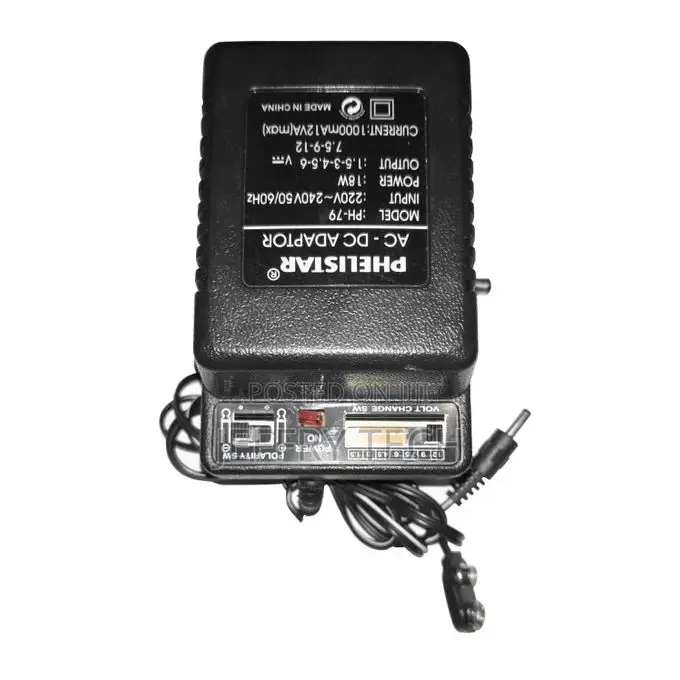12V 1000ma AC-DC Power Adapter Adjustable Voltage