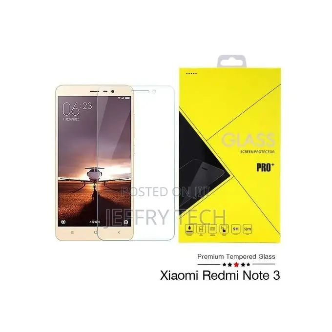 9H Tempered Glass Screen Protector for Xiaomi Redminote 3 ((