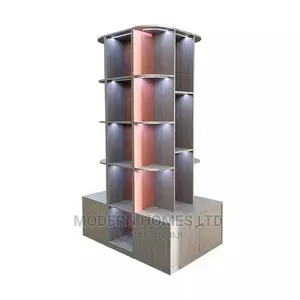 Modern Curio Display Bar Corner Wine Cabinet Luxury