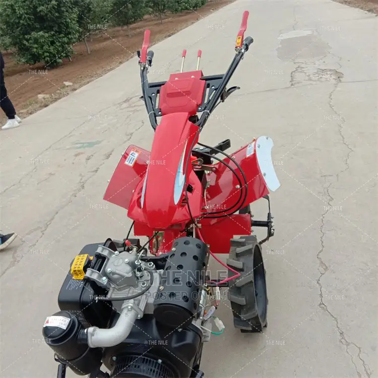 Four-Drive Diesel Plowing Machine Ditching Plough