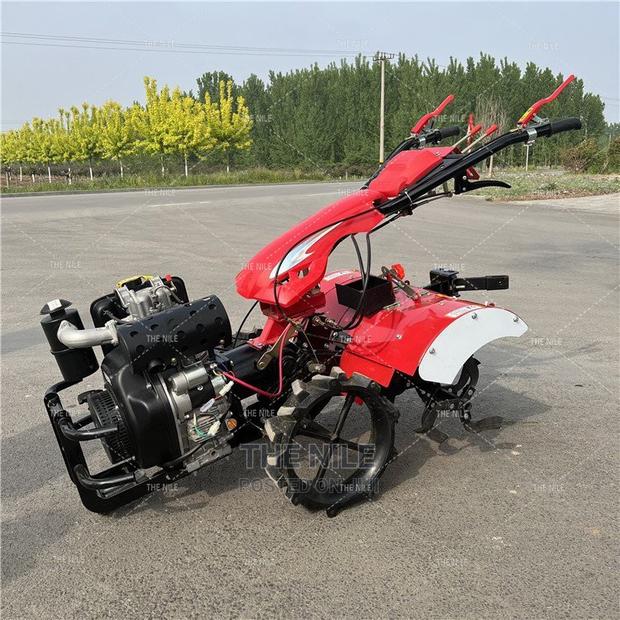 Four-Drive Diesel Plowing Machine Ditching Plough - main view