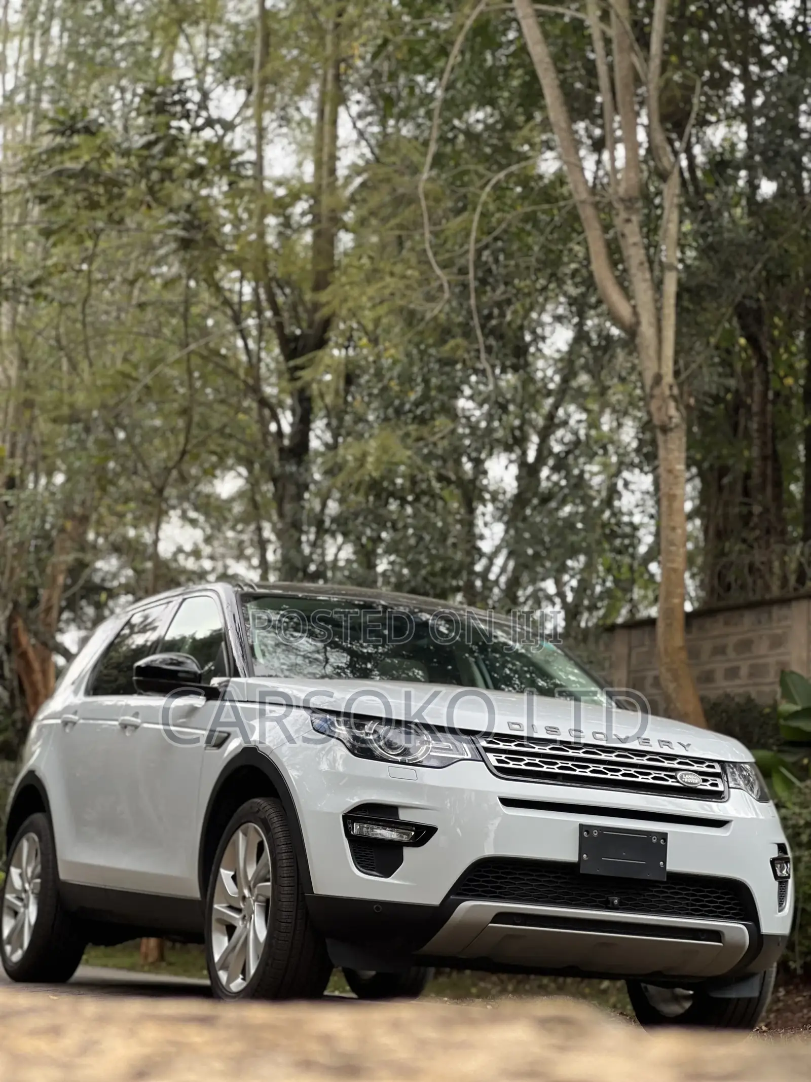 Land Rover Discovery 2015 White