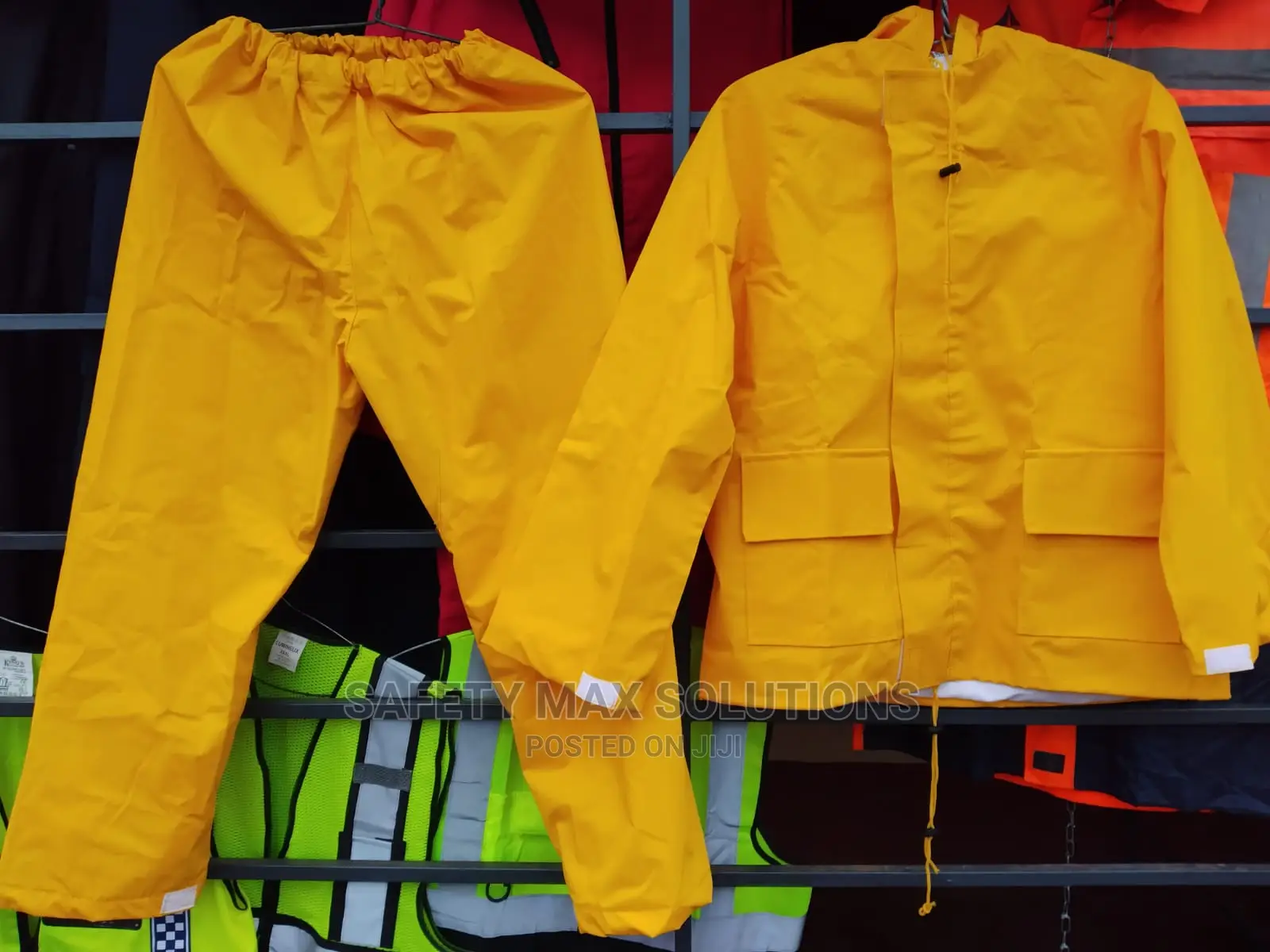 Chemical Spray Overall Yellow at 2,000/Chemical Spray Suit at 2,500