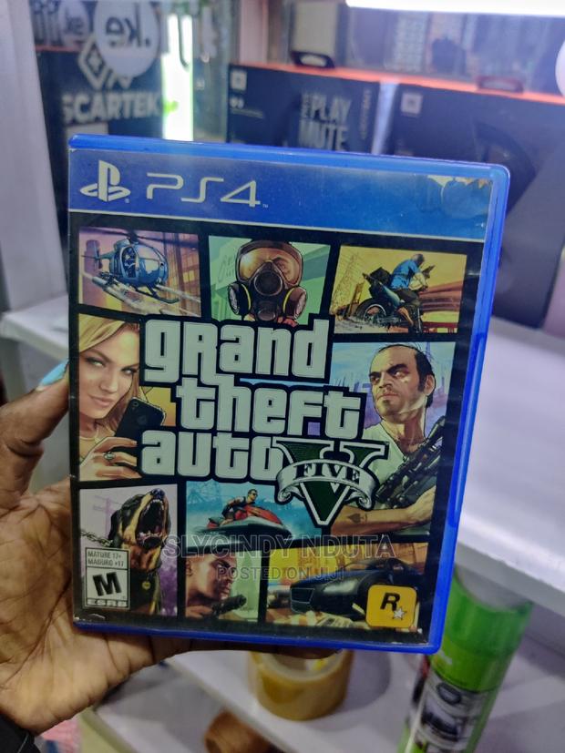 Grand Theft v Ps4 - main view