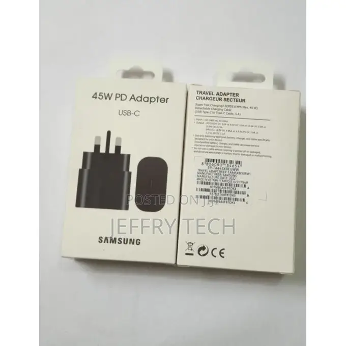 Samsung 45W PD Adapter USB-C Super Fast Charger