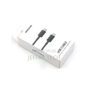 Samsung USB Type-C to C 5A 65W -100w Cable-Black