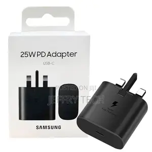 Samsung 25W Super Fast Charger Usb-C +Type C 5A 1M Cable