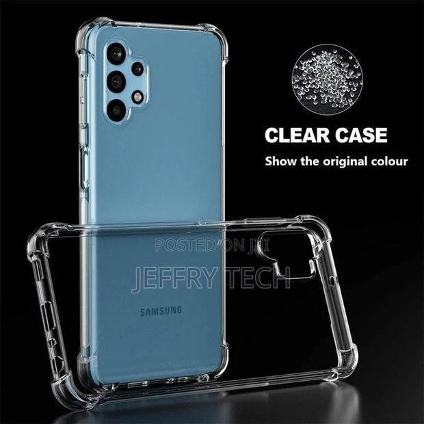 Case for Galaxy A32 5G Case, Transparent Soft TPU Reinforced