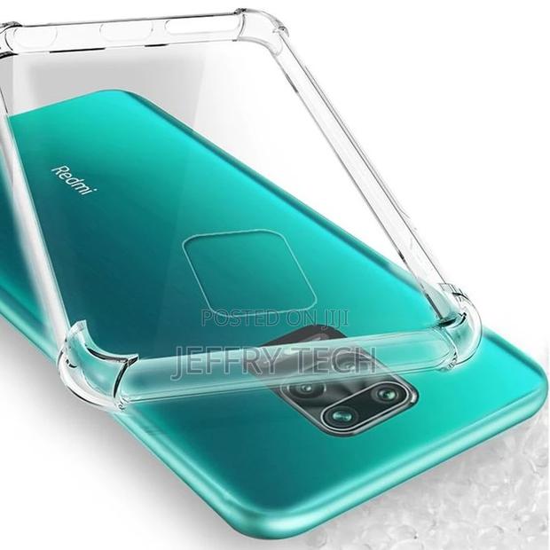 Redmi Note 9 Pro Case, Transparent Soft Gel TPU Reinforced