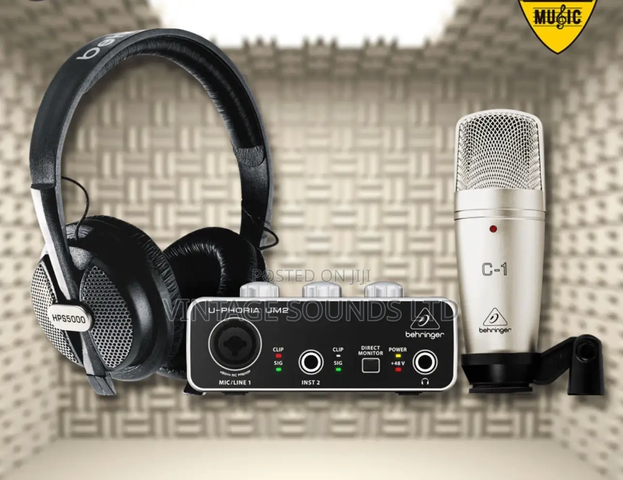 Behringer Studio Recording Podcast