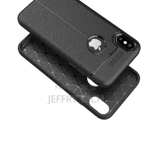 Soft TPU Litchi Leather Case Cover for iPhone X/7/8/7plus/8p