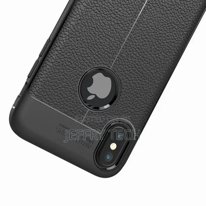 Soft TPU Litchi Leather Case Cover for iPhone X/7/8/7plus/8p
