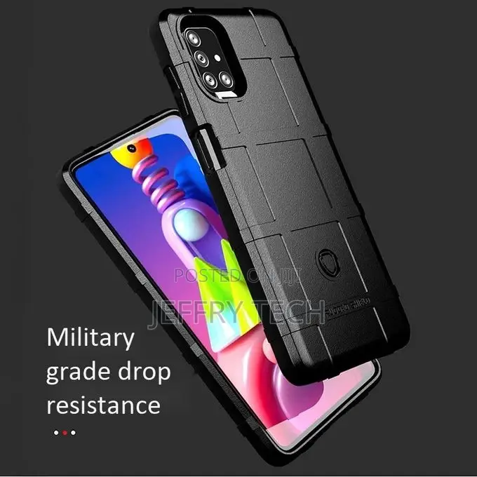 RUGGED SHIELD for Samsung Galaxy M51 Mobile Phone Case,