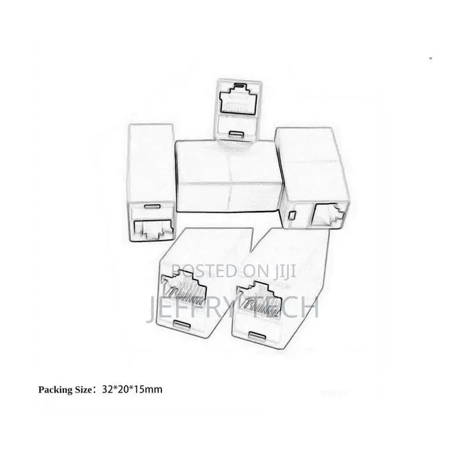 RJ45 Network Cable Connector Network Ethernet Lan Cable Join