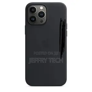 Apple iPhone 13 Pro Max Midnight Leather Case With Magsafe