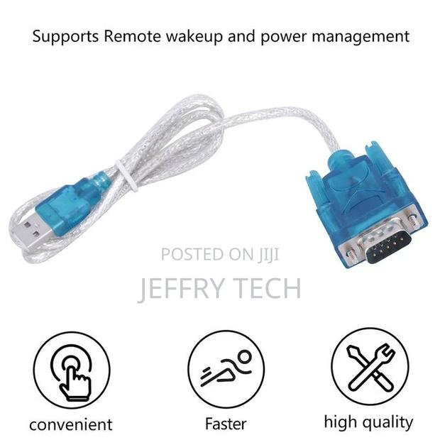 MT Wired USB 2.0 to Serial RS232 CH340 Chipset 9pin Adapter - thumbnail 2