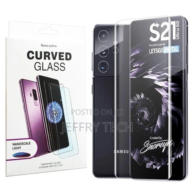 Samsung S21 Ultra Screen Protector Nano Optics Curved Liquid - thumbnail 3