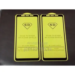 Glass Screen Protector for Samsung Galaxy A9 2018 - Black