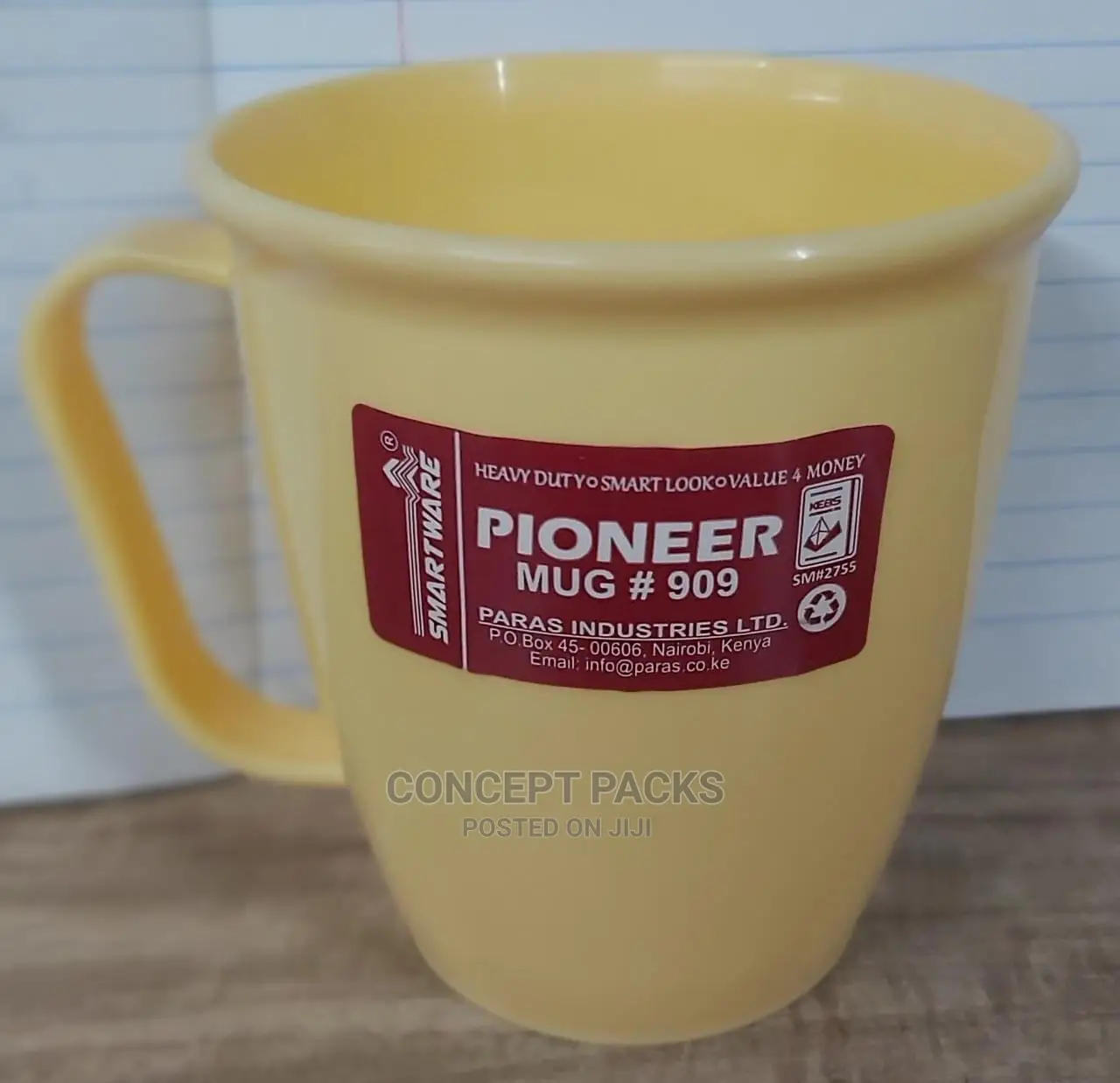 120pcs - Pioneer Plastic Mug.