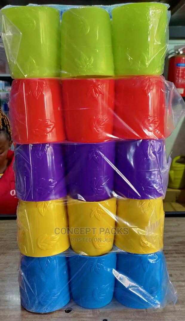 WHOLESALE 120pcs Leaf Plastic Mugs. - main view