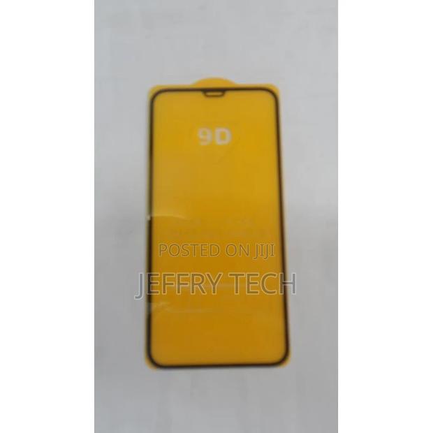 iPhone 11 Full Cover 9D Tempered Glass Screen Protector - Bl - thumbnail 3