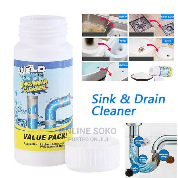 Kitchen Bathroom Wild Tornado Sink Drain Cleaner, 110g - main view