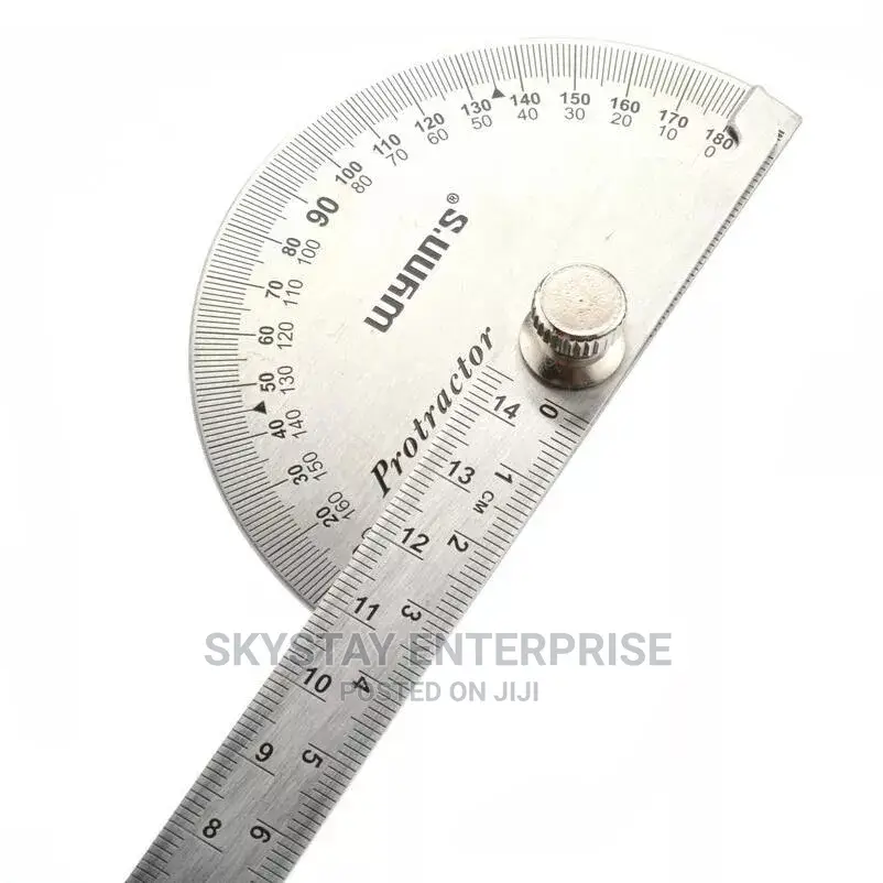 Protractor Ruler Stainless Steel