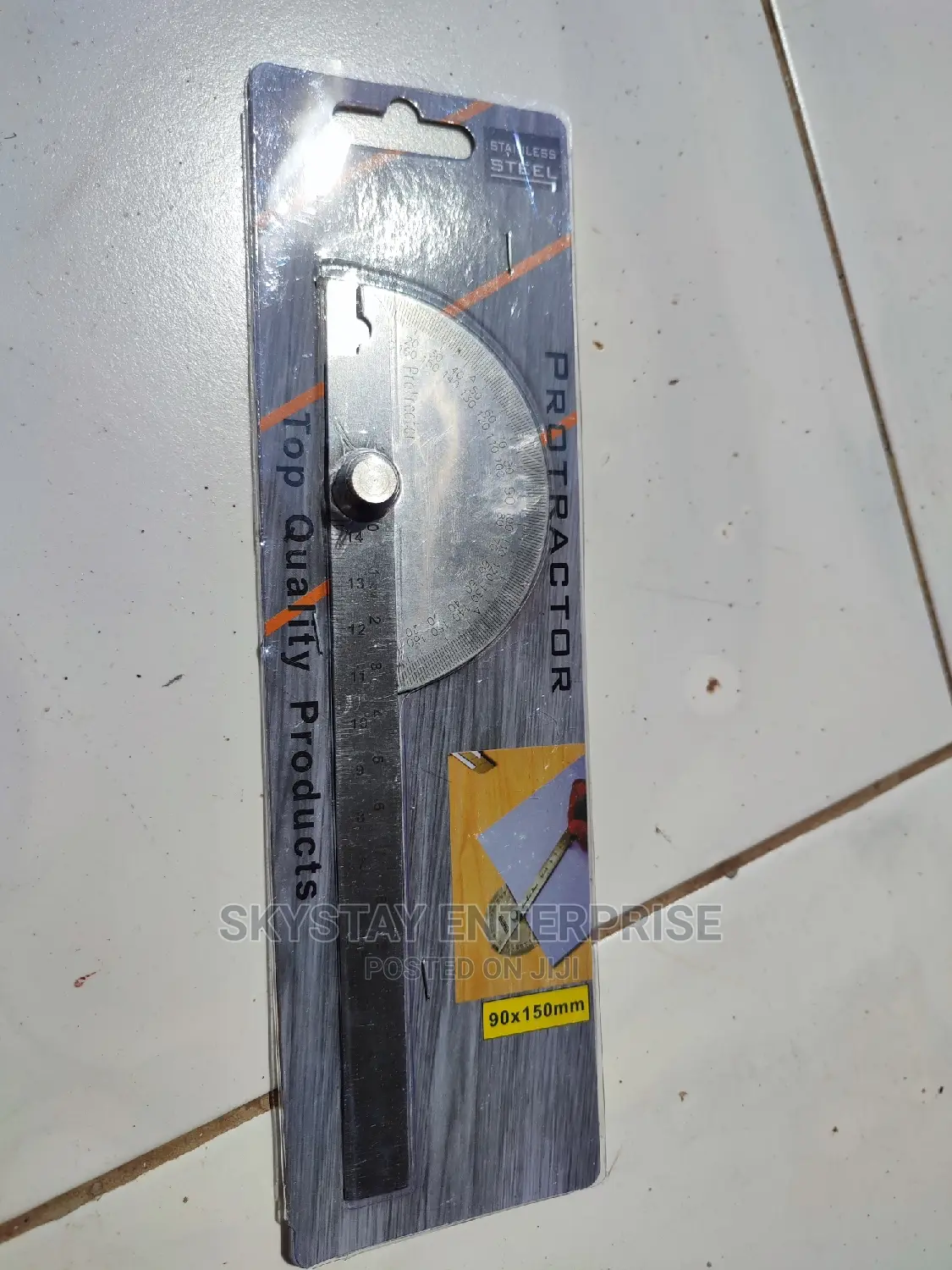 Protractor Ruler Stainless Steel