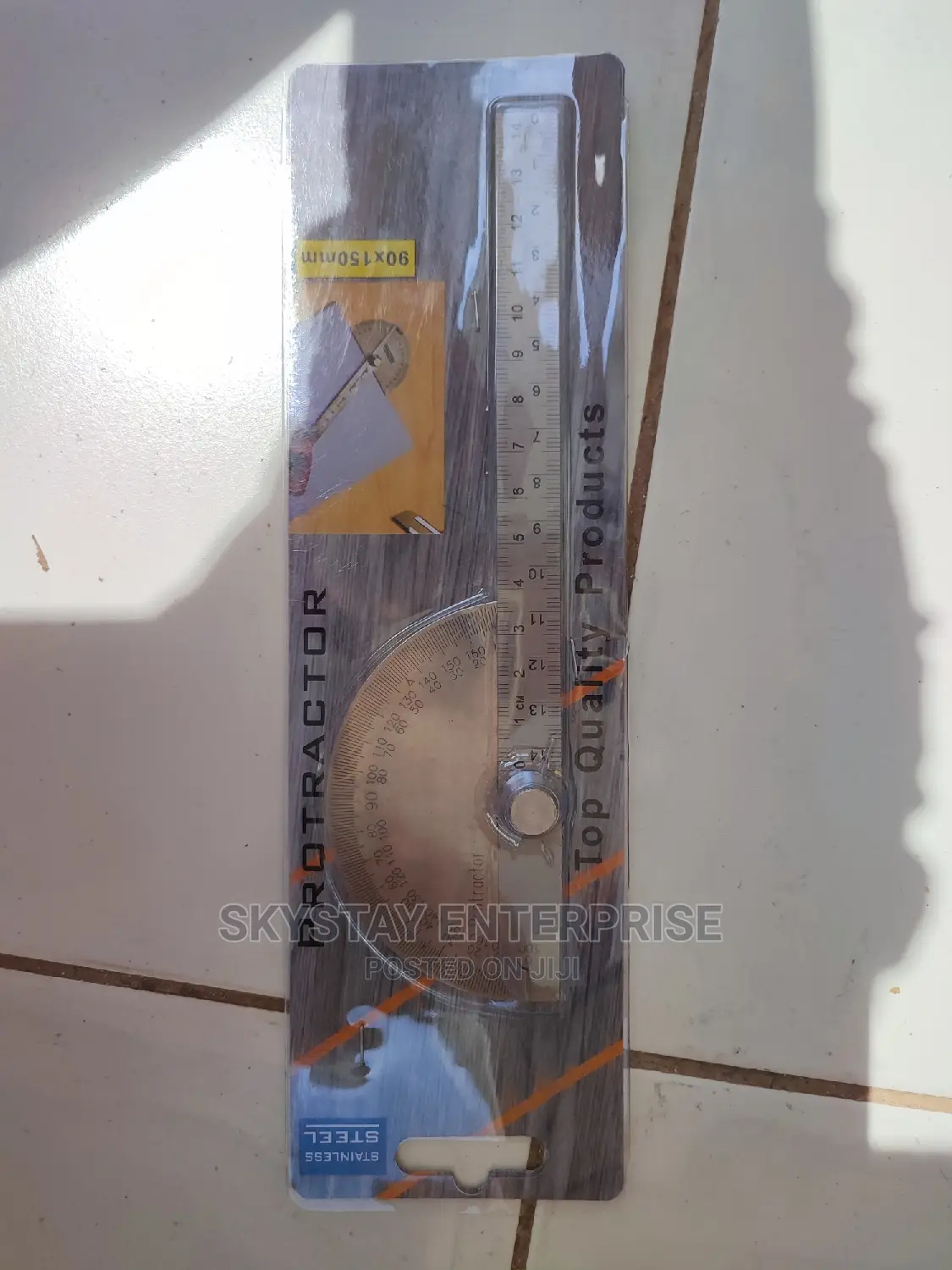 Protractor Ruler Stainless Steel