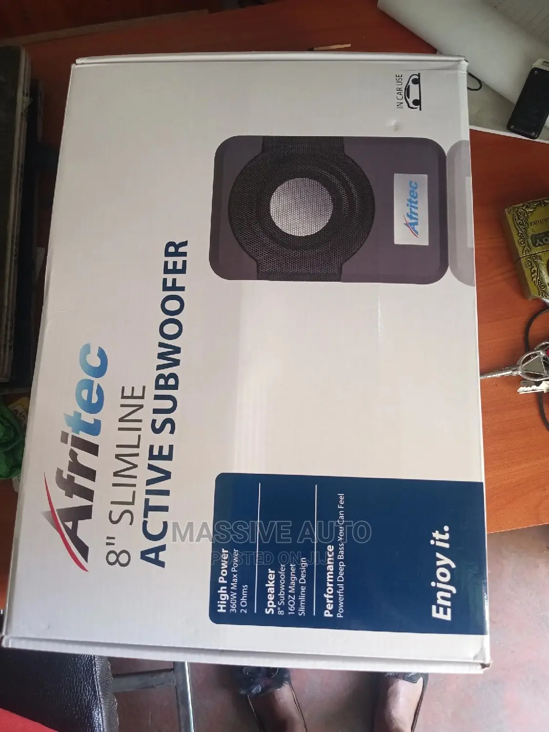Underseat Afritec Sub Woofer Available