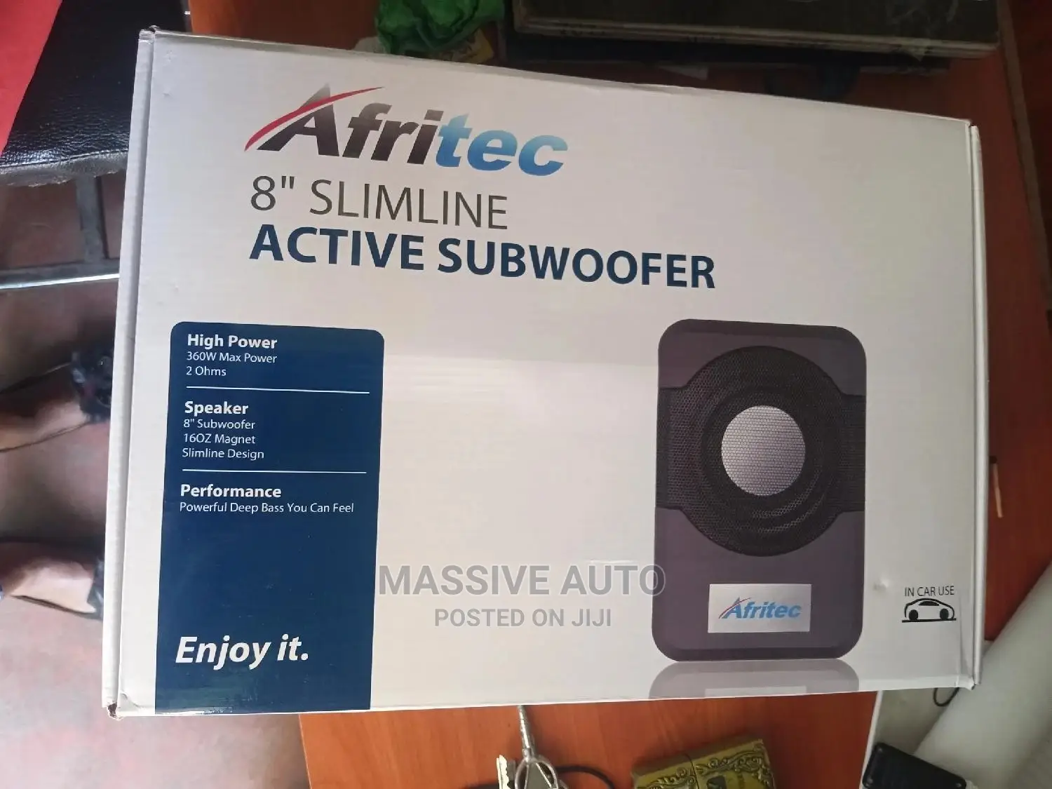Complete Afritec Underseat Sub Woofer