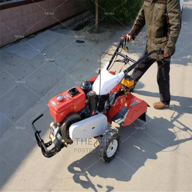 Self Propelled Four Wheel Drive Micro Tiller - thumbnail 2