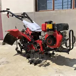 Self Propelled Four Wheel Drive Micro Tiller
