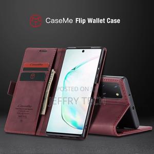 Galaxy Note 10 Lite Case, Retro PU Leather TPU Inner Wallet - thumbnail 2