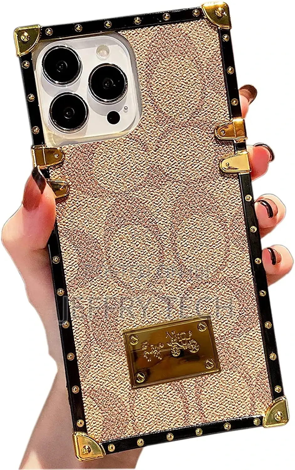 Luxury iPhone 13 Pro Max Case for Girls Women, Cute Aesthet
