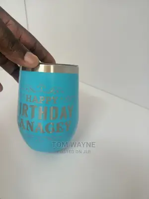 Engraved Tumbler Thermal Mug Which Keeps Liquids Warm/Hot