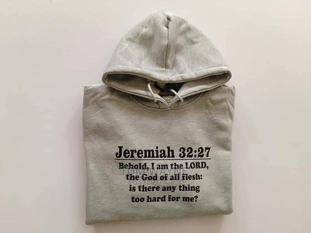 Hoodies and Jumpers Printed With Bible Verse of Your Choice