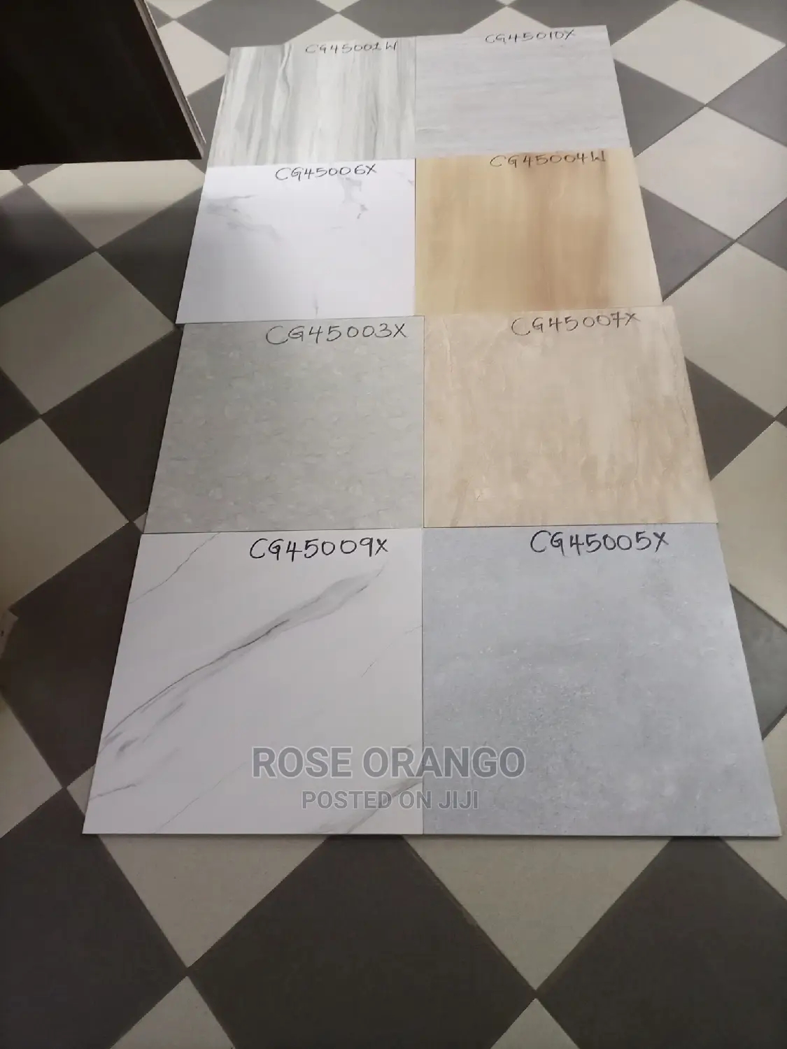 Floor Tiles 45by45cm in Imara Daima Building Materials, Rose Orango