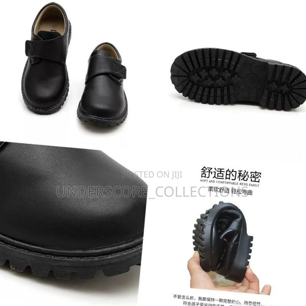 Boys High Quality Leather School Shoes