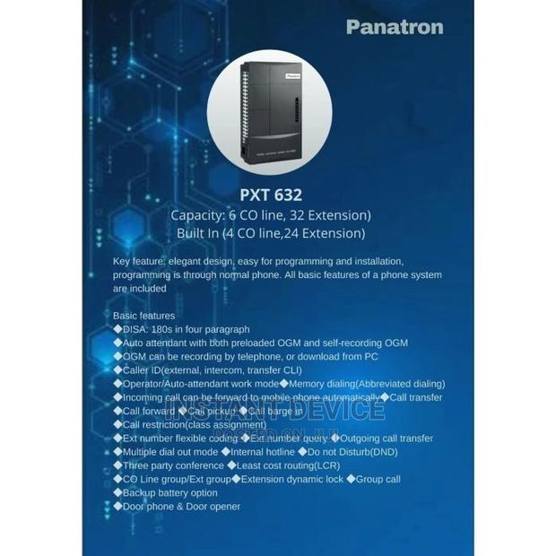 Panatron PXT 632 24-Port Automatic PBX System - main view