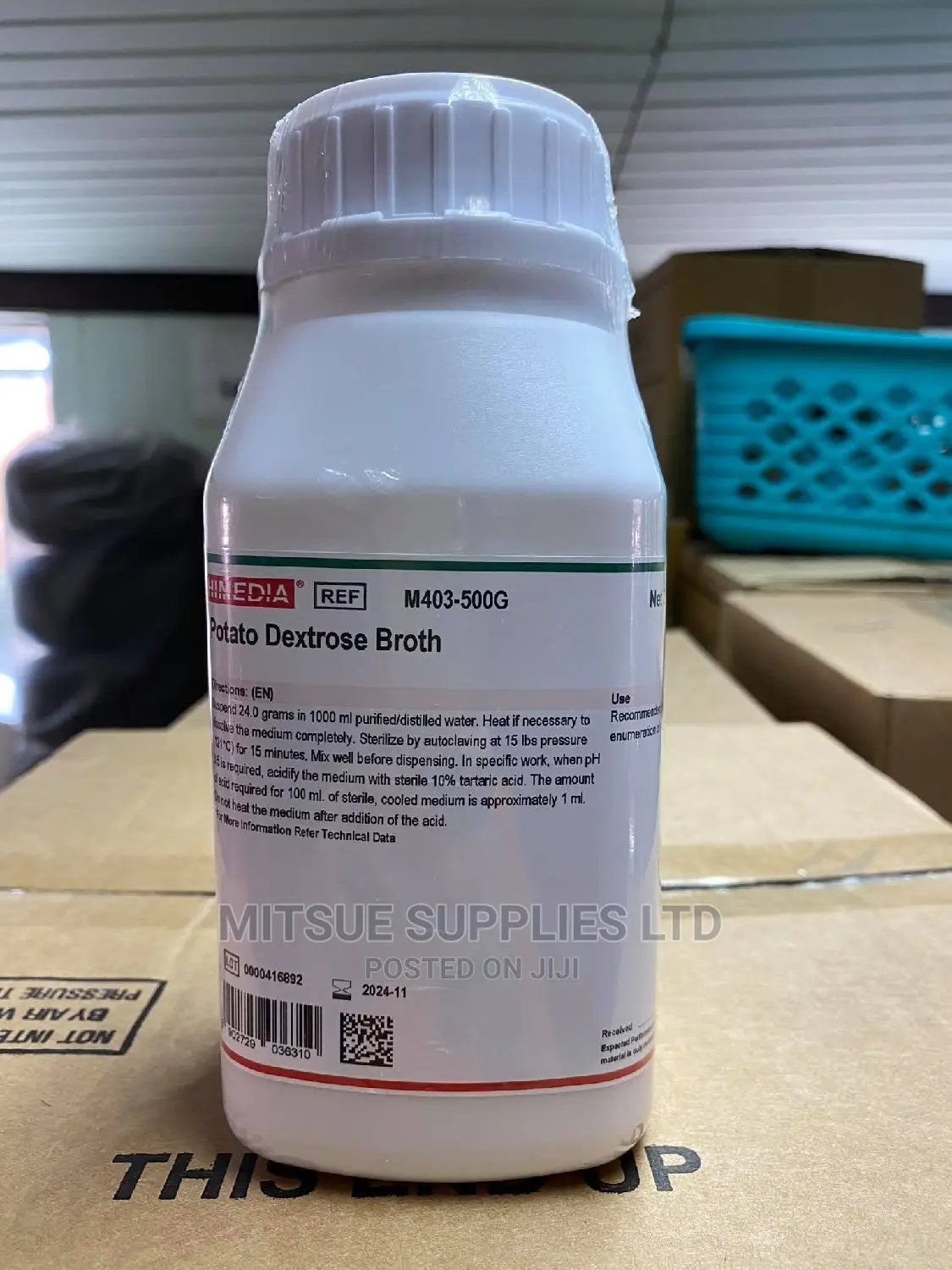 Potato Dextrose Broth 500G
