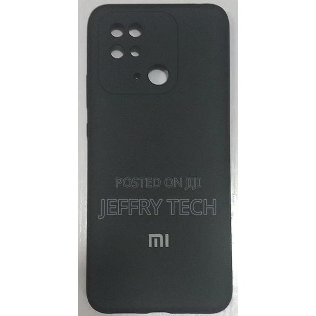XIAOMI Redmi 10c Silicone Back Case _Black