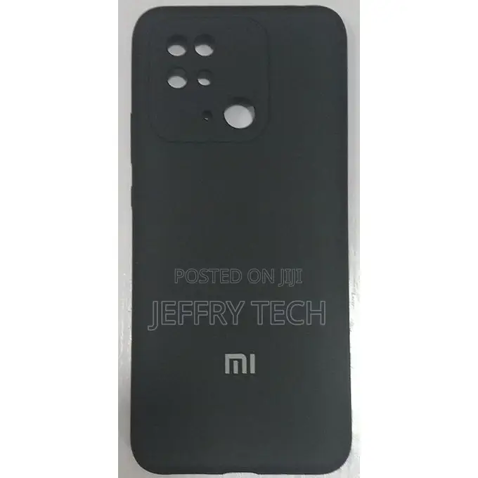 XIAOMI Redmi 10c Silicone Back Case _Black