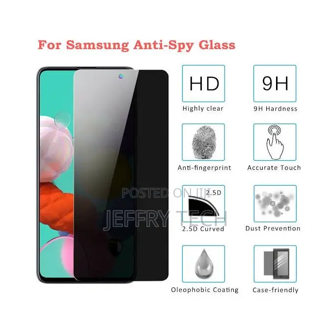 Samsung Galaxy M51 Solid Quality Privacy Screen Protector
